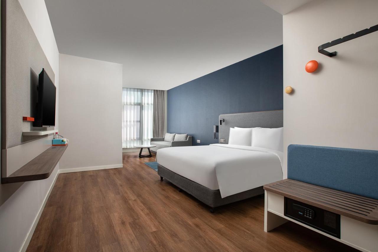 Holiday Inn Express Shanghai Tangzhen By Ihg - 20 Mins To Disney Land Dış mekan fotoğraf